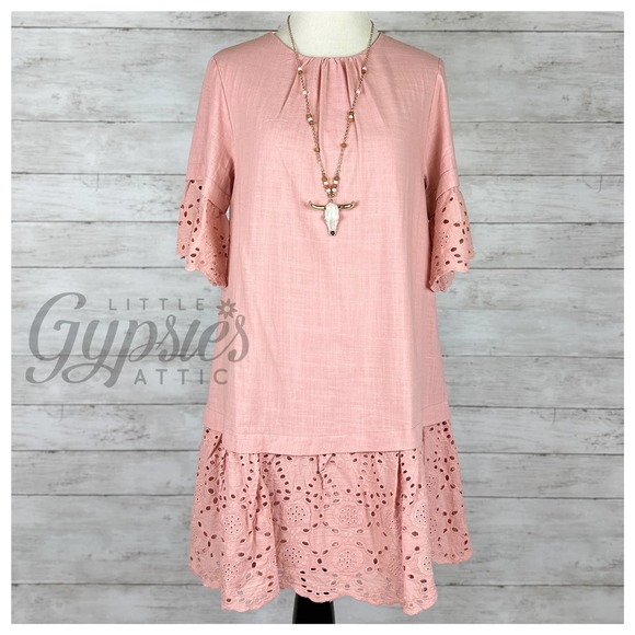 It's all Blush Tunic Dress - Picture 4 of 10